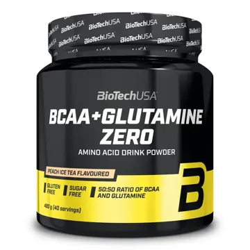 BCAA+GLUTAMINE ZERO Peach Ice Tea - 480G