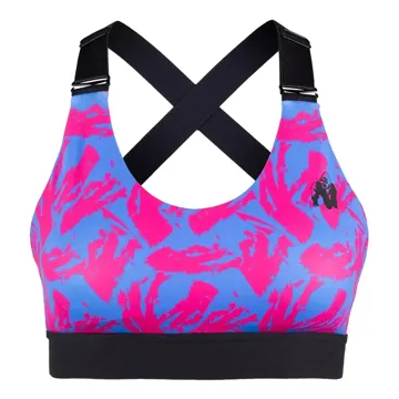 COLBY SPORTS BRA Blue/Pink - XL