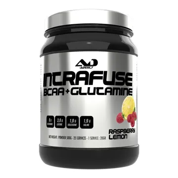 BCAA+GLUTAMINE INTRAFUSE Raspberry Lemon - 500G