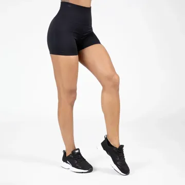 QUINCY SEAMLESS SHORTS Black - M/L