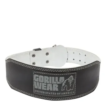 4 INCH PADDED LEATHER BELT Black - L/XL