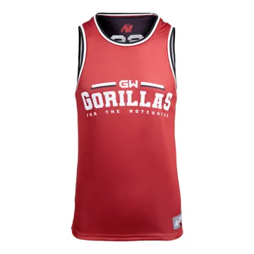 KEENE REVERSIBLE TANK TOP Red/Black - M