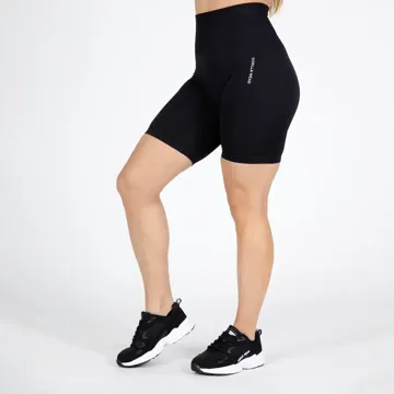 QUINCY SEAMLESS CYCLING SHORTS Black - M/L