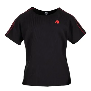 T-SHIRT BUFFALO OLD SCHOOL WORKOUT Black/Red - L/XL