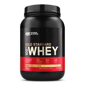 GOLD STANDARD 100% WHEY French Vanilla Cream - 900G
