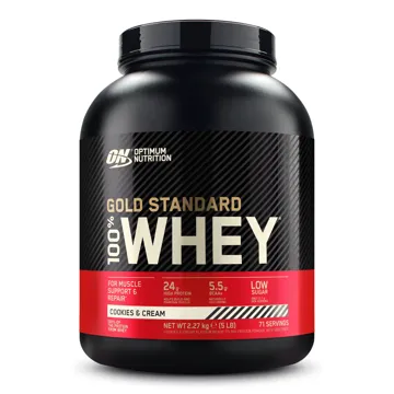 GOLD STANDARD 100% WHEY Cookies & Cream - 2270G