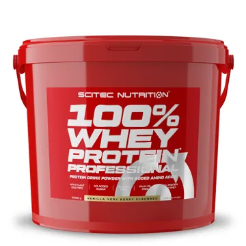 100% WHEY PROTEIN PROFESSIONAL Vanilla Very Berry - 5000G