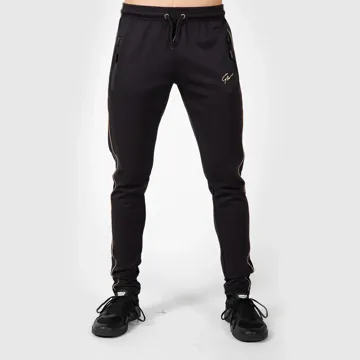 WENDEN TRACK PANTS Black/Gold - S