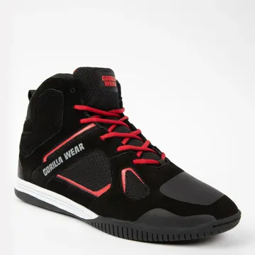 TROY HIGH TOPS Black/Red - 36