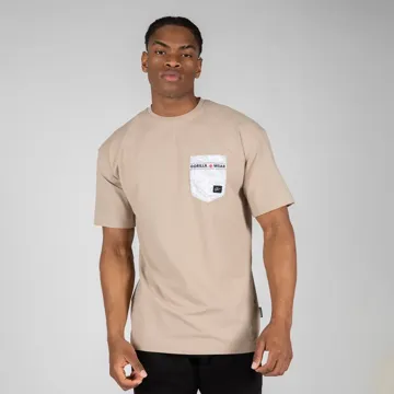 DOVER OVERSIZED T-SHIRT Beige - S