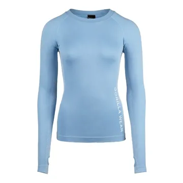 SELAH SEAMLESS LONG SLEEVE Light Blue - XS/S