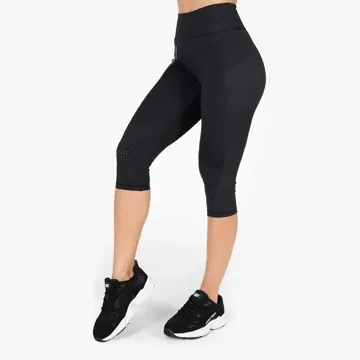 MONROE CROPPED LEGGINGS Black - XS