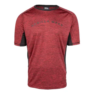 FREMONT T-SHIRT Burgundy Red / Black - S
