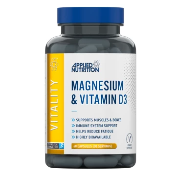 MAGNESIUM & VITAMIN D3 - 60 GÉLULES