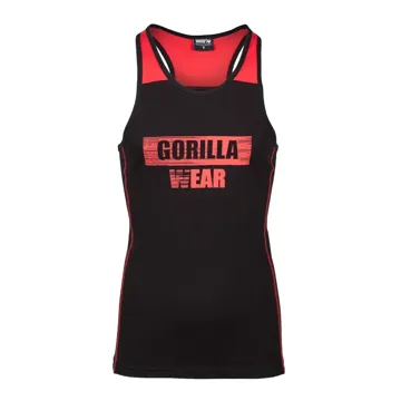 WALLACE TANK TOP Black/Red - S