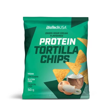 PROTEIN TORTILLA CHIPS Sour Cream & Onion - BOITE DE 16