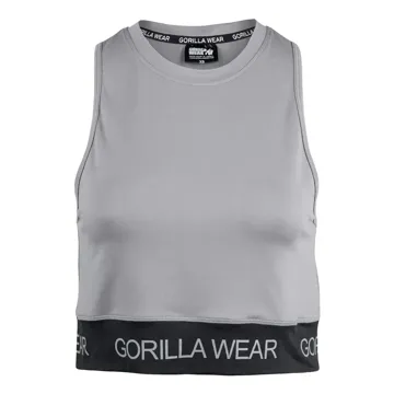 COLBY CROPPED TANK TOP Gray - XS