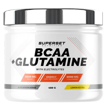BCAA+GLUTAMINE Lemon Ice Tea - 450G