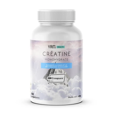 CRÉATINE MONOHYDRATE CREAPURE® Saveur neutre - 500G