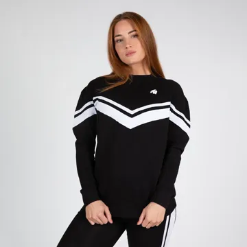 HAILEY OVERSIZED SWEATSHIRT Black - XS