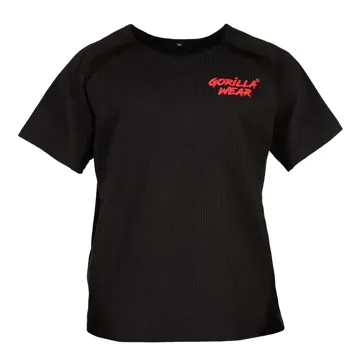 T-SHIRT AUGUSTINE OLD SCHOOL Black/Red - S/M