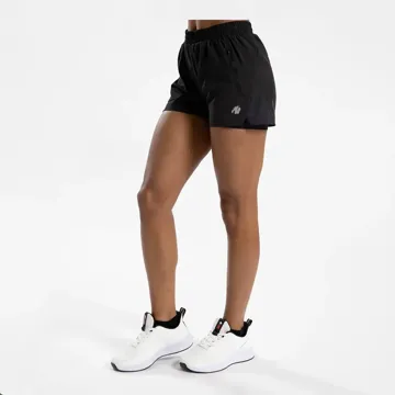 KATY 2-IN-1 SHORTS Black - XS