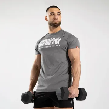 CLASSIC TRAINING T-SHIRT Gray Melange - S