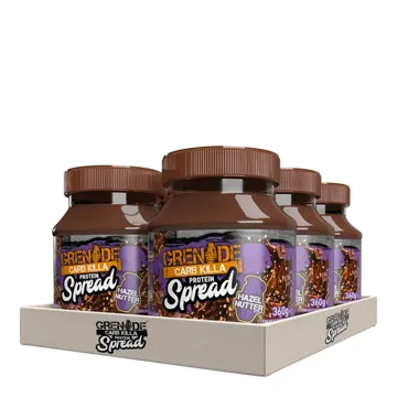 CARB KILLA PROTEIN SPREAD Hazelnutter - BOITE DE 6