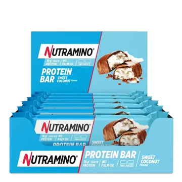 NUTRAMINO PROTEIN BAR Sweet Coconut - BOITE DE 12