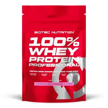 100% WHEY PROTEIN PROFESSIONAL Strawberry White Chocolate - 500G