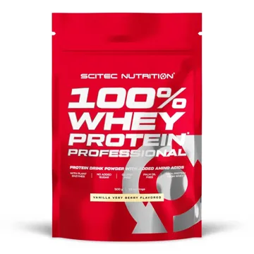 100% WHEY PROTEIN PROFESSIONAL Vanilla Very Berry - 500G